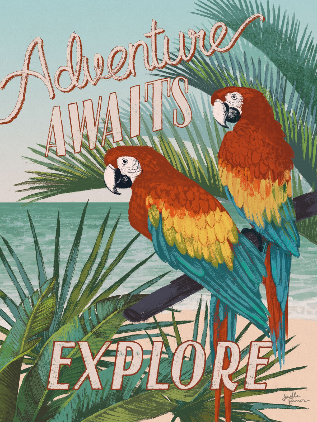 Welcome to Paradise V Mural Wallpaper - pure wallpaper artwork