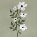 Pretty Little Flower III Mural Wallpaper - pure wallpaper artwork