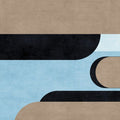 Modern Elements, Sand & Sky Mural Wallpaper - pure wallpaper artwork