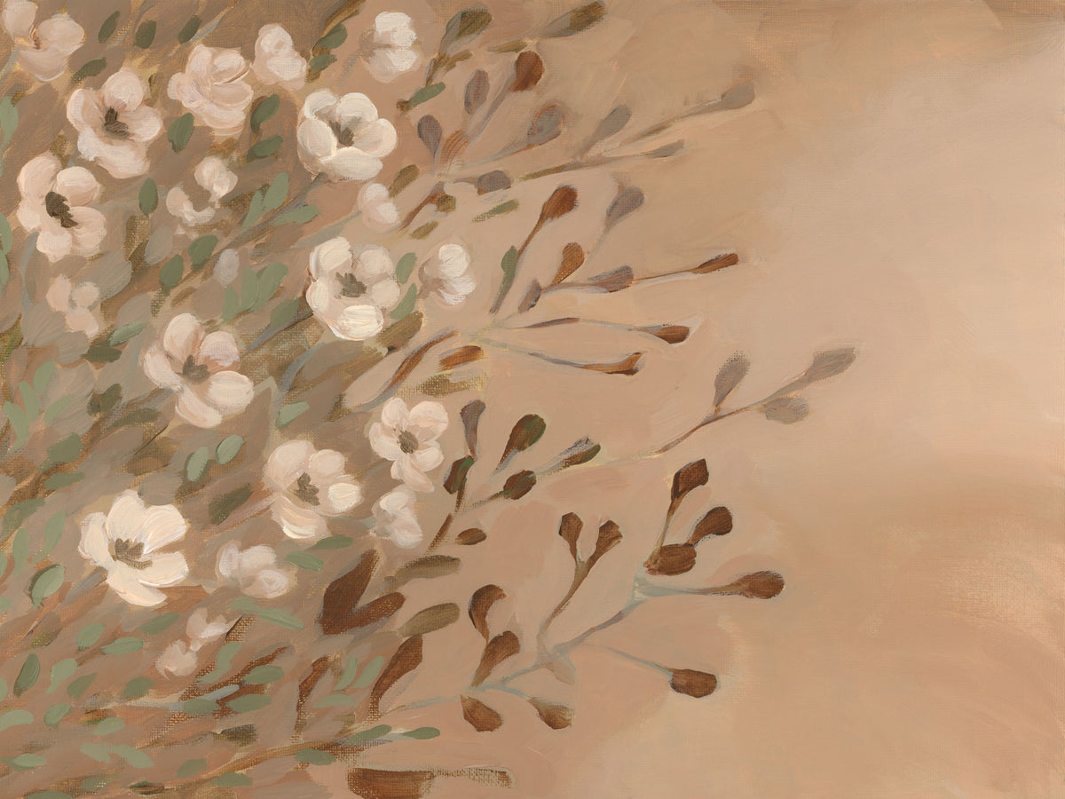 Fawn Meadow Mural Wallpaper - pure wallpaper artwork