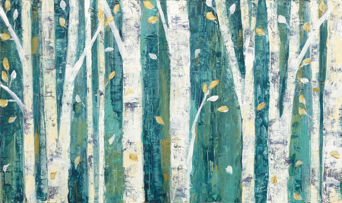 Birches in Spring Mural Wallpaper - pure wallpaper artwork