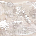 Wildflower Fresco Mural Wallpaper - pure wallpaper artwork