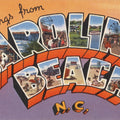 Greetings From Carolina Beach Mural Wallpaper - pure wallpaper artwork