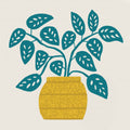 Potted Plant IX Mural Wallpaper - pure wallpaper artwork