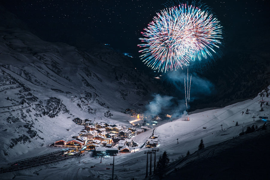 Alp Happy New Year Mural Wallpaper