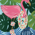 Flamingo Happy Hour II Mural Wallpaper - pure wallpaper artwork