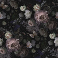 Blooming Rose Garden Mural Wallpaper - pure wallpaper artwork