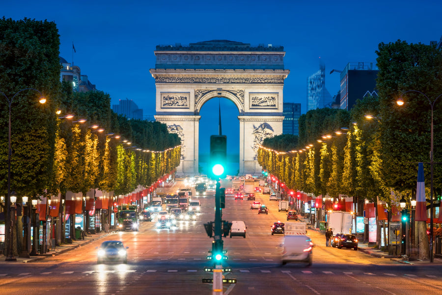 Avenue Des Champs-Élysées Mural Wallpaper