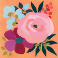 Pretty Florals II Mural Wallpaper - pure wallpaper artwork