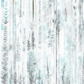 Botanical Wall Teal Mural Wallpaper - pure wallpaper artwork