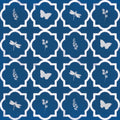 Dark Blue Fields Mural Wallpaper - pure wallpaper artwork