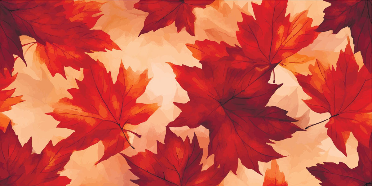 Oaks by Fall Mural Wallpaper - pure wallpaper artwork