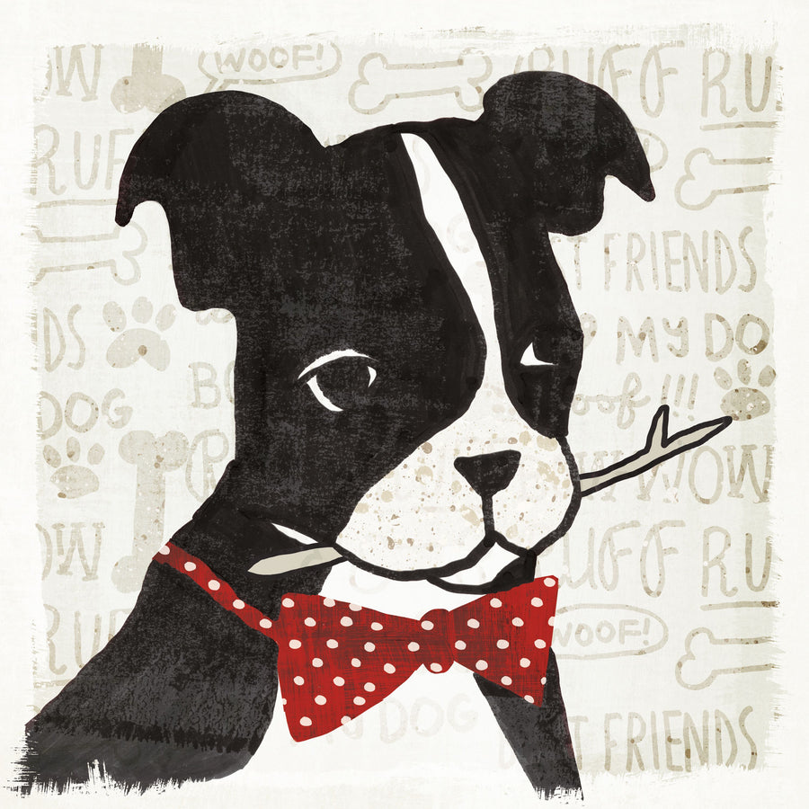 Puppy Love I Mural Wallpaper