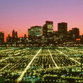 Strawberry Skyline Mural Wallpaper - pure wallpaper artwork