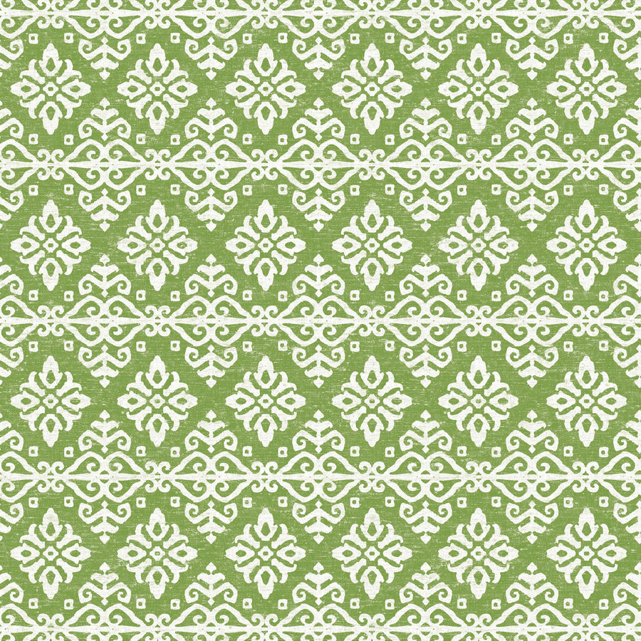 Amadora Squares Green Mural Wallpaper