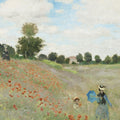 The Poppy Field Near Argenteuil Mural Wallpaper - pure wallpaper artwork