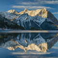 Kananaskis Lake Reflection Mural Wallpaper - pure wallpaper artwork