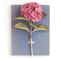 Pink Hydrangea on Book Mural Wallpaper - pure wallpaper artwork