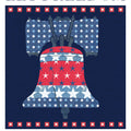 Stars and Stripes Freedom Ring Mural Wallpaper - pure wallpaper artwork
