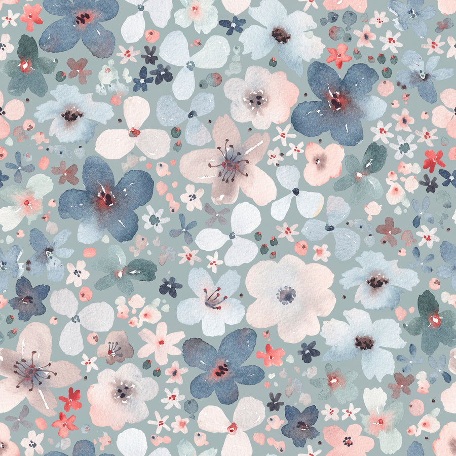Wildflowers, Small Mural Wallpaper