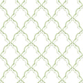 Medallion Trellis, Sage Green Mural Wallpaper - pure wallpaper artwork