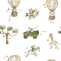Savannah Adventure, Pattern Mural Wallpaper - pure wallpaper artwork