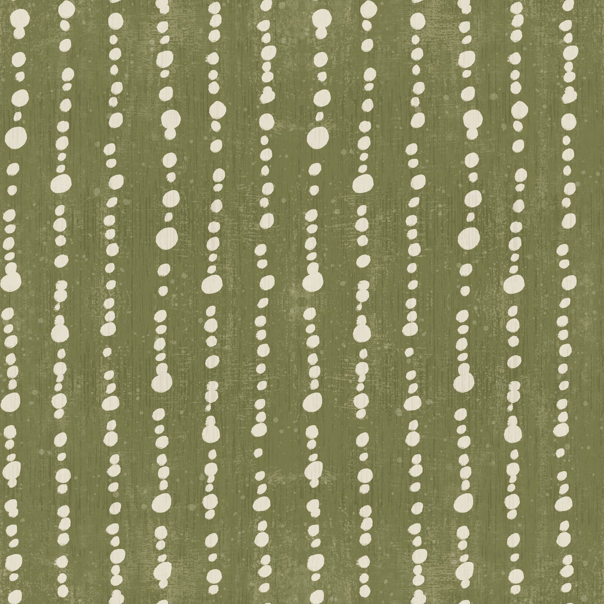 Woodland Drops Green Mural Wallpaper - pure wallpaper artwork