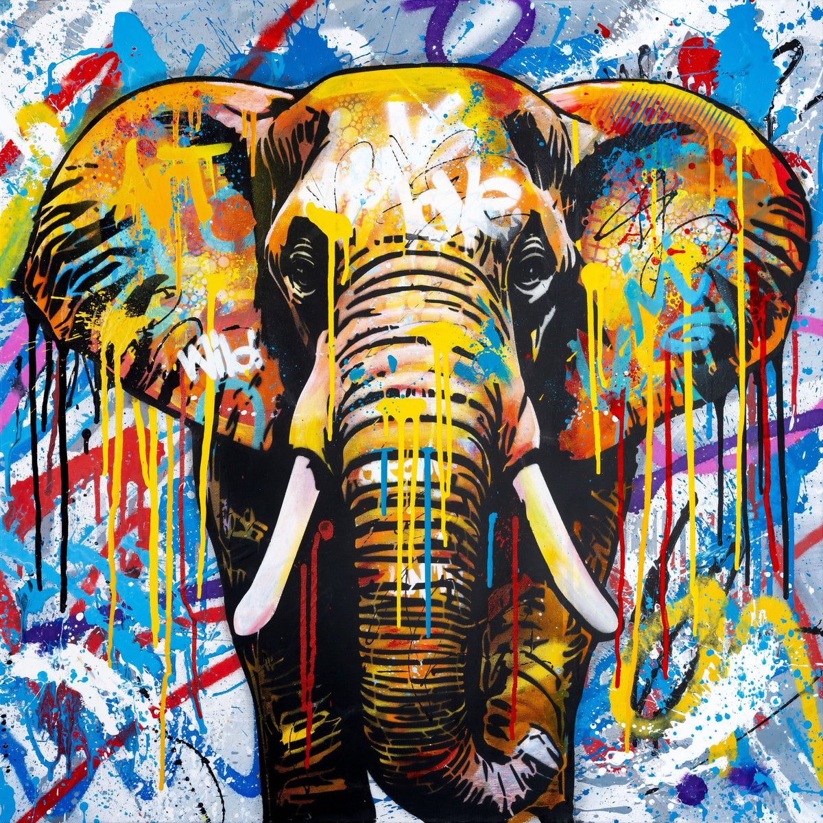 Street Safari Mural Wallpaper - pure wallpaper artwork