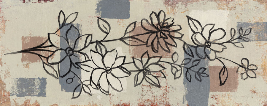 Scandinavian Floral Mural Wallpaper