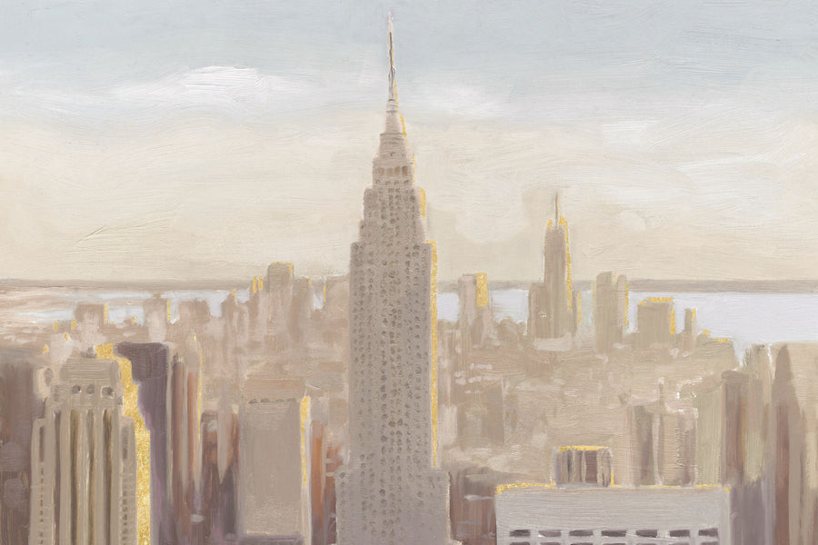Downtown Dawn Mural Wallpaper