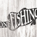 Gone Fishing Mural Wallpaper - pure wallpaper artwork