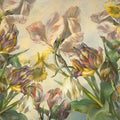 Tulips Feast, Yellow Mural Wallpaper - pure wallpaper artwork