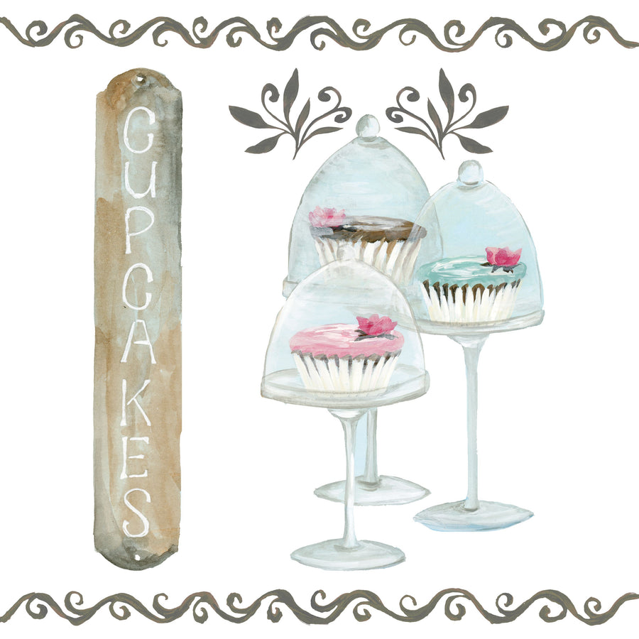 Bake Shoppe II Mural Wallpaper