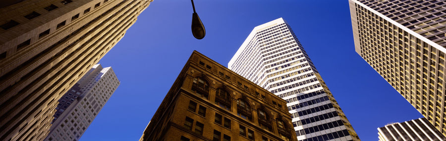 Urban Skyline Majesty Mural Wallpaper