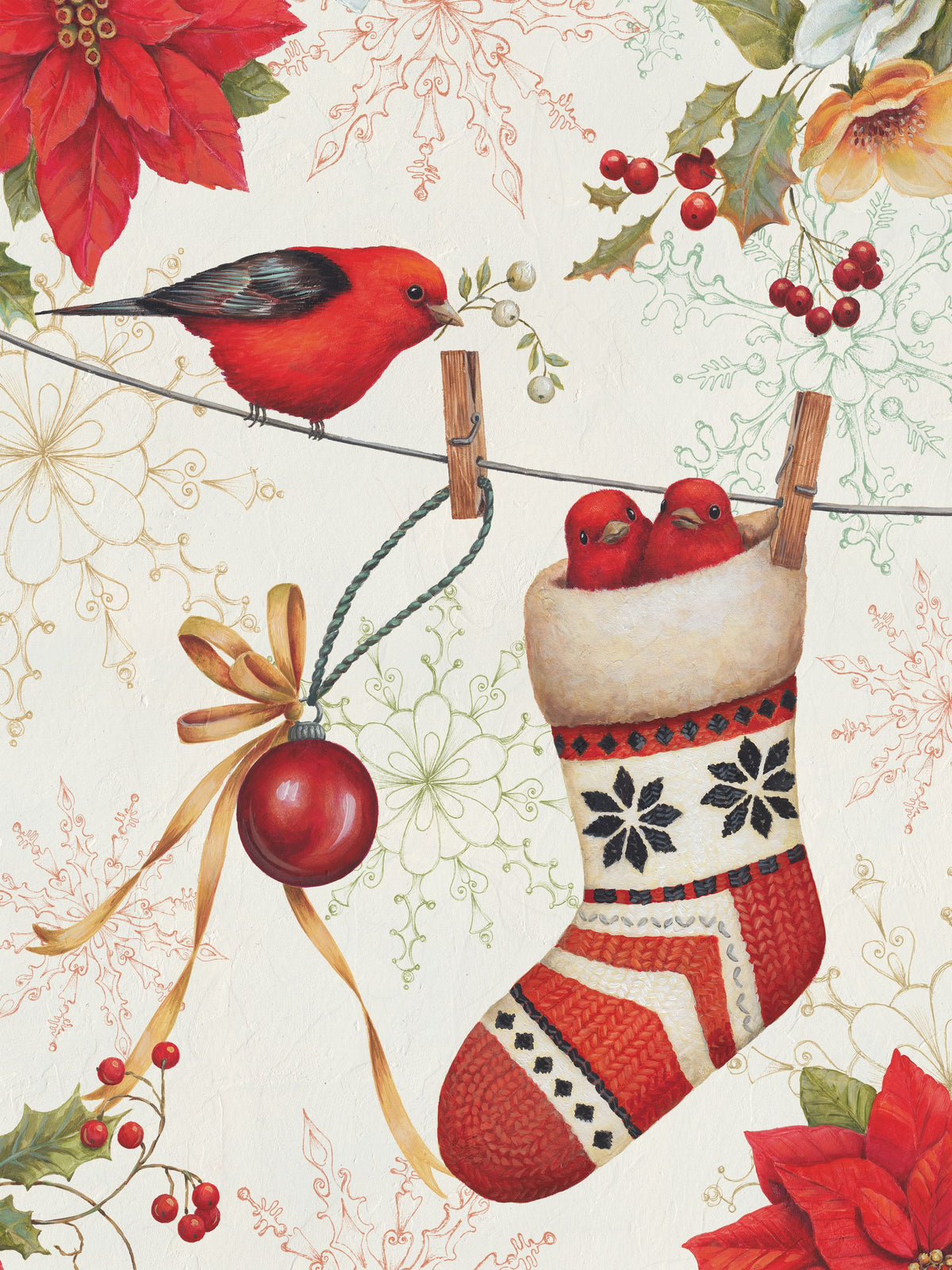 Holiday Wings V Mural Wallpaper - pure wallpaper artwork