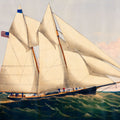 The Yacht Henrietta Mural Wallpaper - pure wallpaper artwork