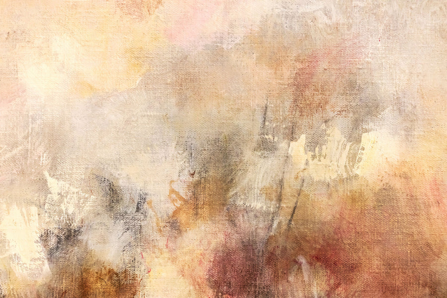 Soft Abstract Beige Mural Wallpaper