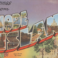 Greetings From Rhode Island Mural Wallpaper - pure wallpaper artwork