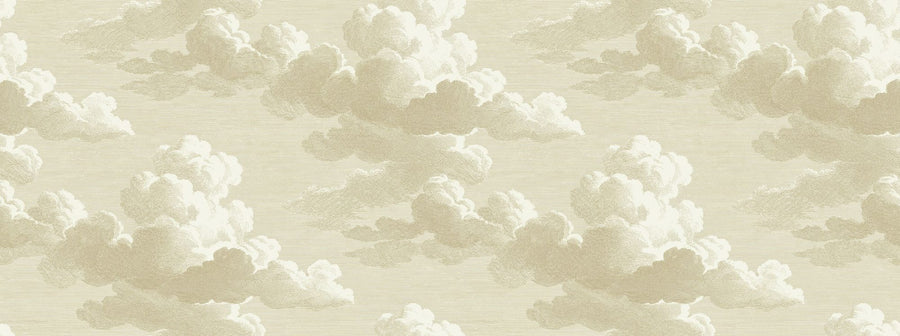Cloud Wallpaper Mural – Sky Wall Mural – Intaglio Clouds, Sand printable artwork