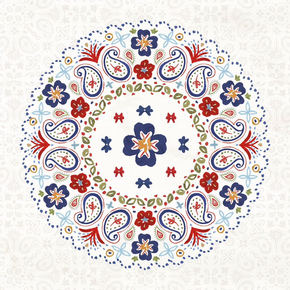 Festive Summer VII Light Mural Wallpaper - pure wallpaper artwork