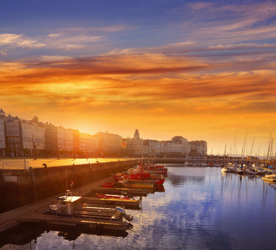 Dockside Glow Mural Wallpaper
