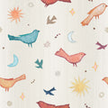 Boho Skies White Mural Wallpaper - pure wallpaper artwork