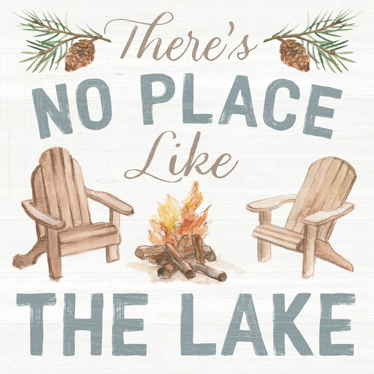 Lake Retreat VIII Mural Wallpaper - pure wallpaper artwork