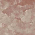 Painted Dreamy Clouds, Dusty Rose Mural Wallpaper - pure wallpaper artwork