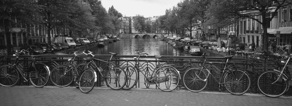 Canal City Crossing Mural Wallpaper - pure wallpaper artwork