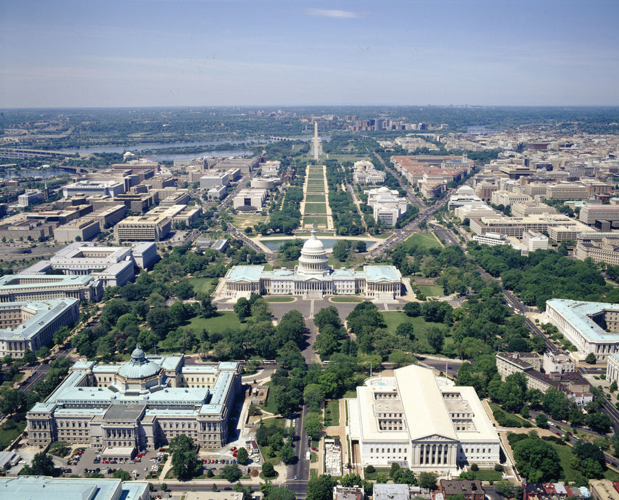 Capitol Vista Mural Wallpaper