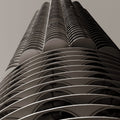 Chicago Skyline Marina City III Mural Wallpaper - pure wallpaper artwork