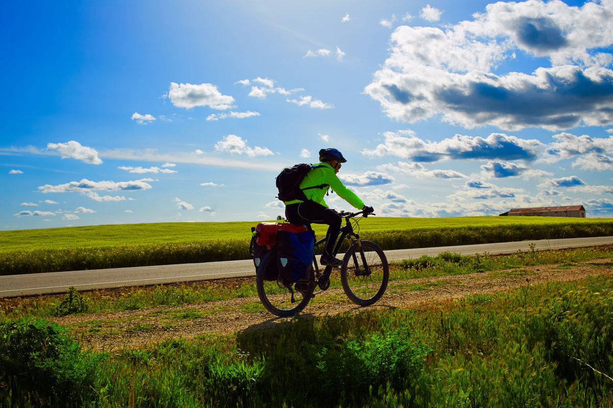 Saint James Biking Mural Wallpaper - pure wallpaper artwork