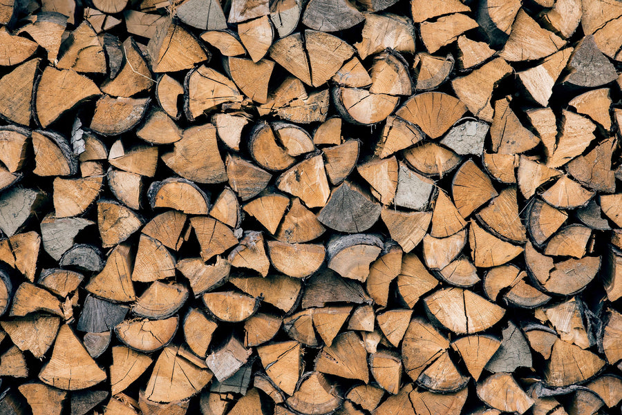 Firewood Mural Wallpaper