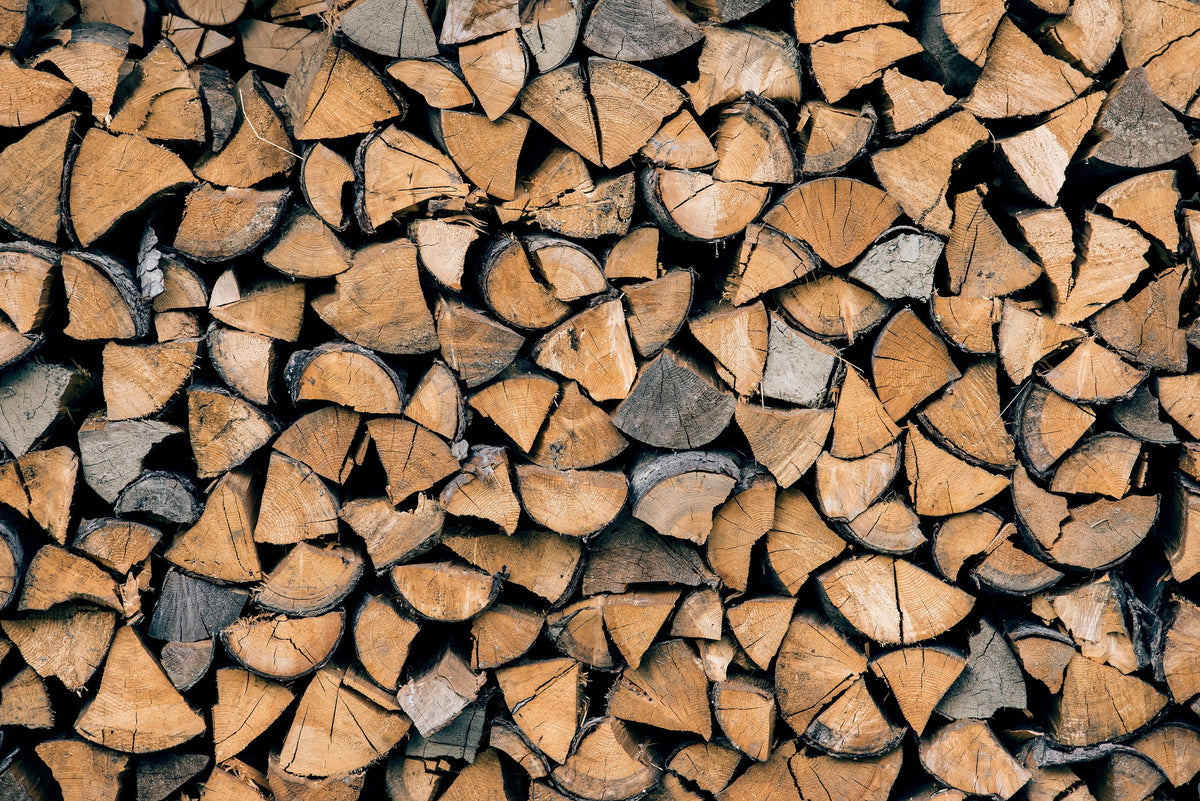 Firewood Mural Wallpaper - pure wallpaper artwork